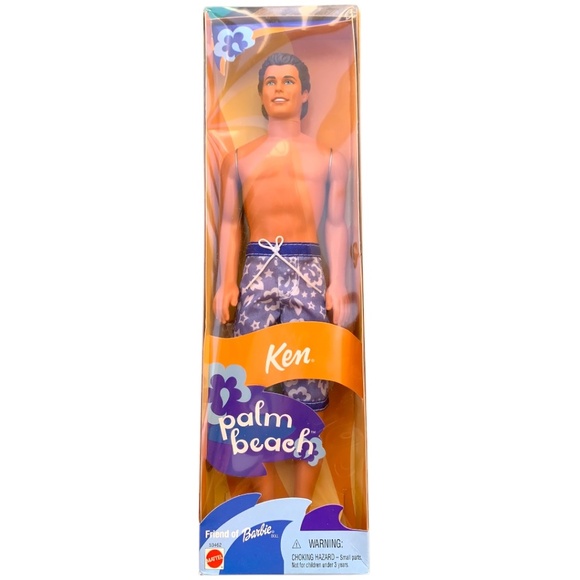 ❄️3/$15❄️ Palm Beach Ken Doll in Box 2001 Y2K Barbie Mattel Vintage Barbie - Picture 1 of 10